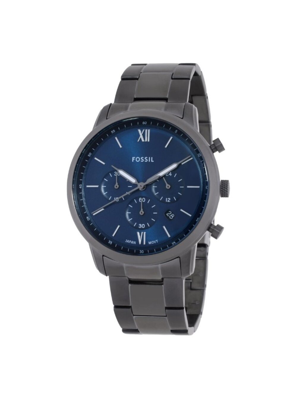 NWT Fossil Neutra Chronograph Quartz Blue Dial Men's Watch